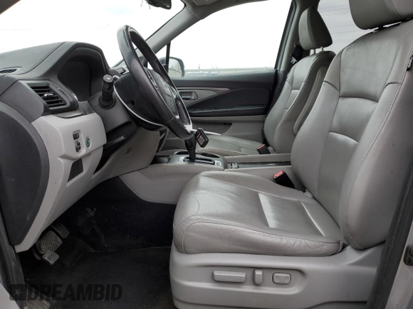 2017 Honda Pilot EX-L with VIN 5FNYF6H59HB008597, listed as a Copart auction lot 42166495 with 221,452 mi miles and Salvage Title. Bid and sale history available at DreamBid. Image 7.