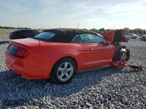 2015 Ford Mustang V6 with VIN 1FATP8EM1F5380437, listed as a Copart auction lot 57771705 with 78,708 mi miles and Salvage title. Bid and sale history available at DreamBid. Image 3.