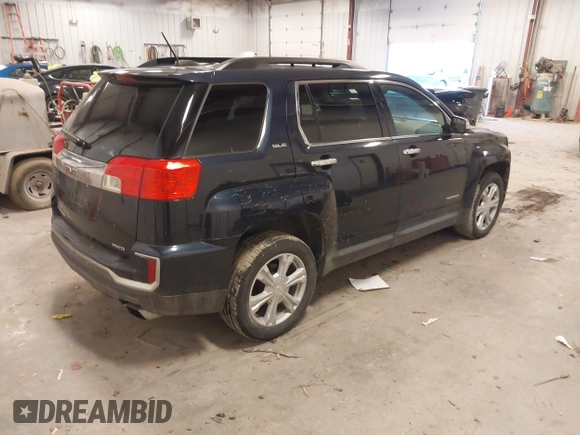 2016 GMC Terrain SLE with VIN 2GKFLTE34G6107872, listed as a IAAI auction lot 41500229 with 115,486 mi miles. Bid and sale history available at carsss.com. Image 4.