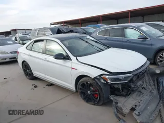 2021 Volkswagen Jetta GLI S with VIN 3VW6T7BU5MM008444, listed as a IAAI auction lot 41671526 with 32,078 mi miles and . Bid and sale history available at DreamBid. Image 1.