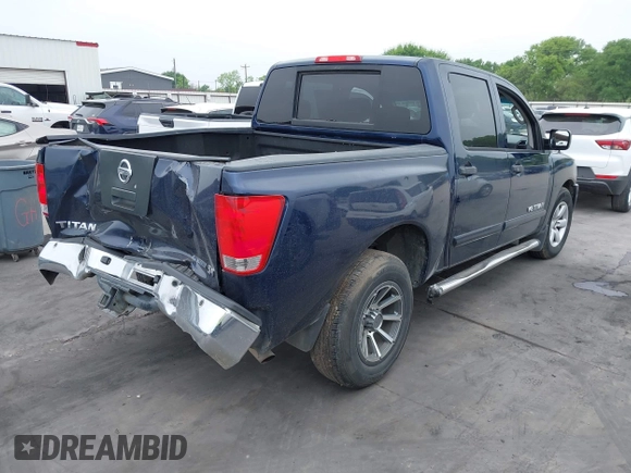 2011 Nissan Titan SV with VIN 1N6BA0ED7BN300803, listed as a IAAI auction lot 41931650 with 144,688 mi miles and . Bid and sale history available at DreamBid. Image 4.