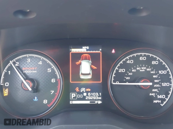 2023 Subaru Forester Special Sports with VIN JF2SKAGC0PH511231, listed as a IAAI auction lot 42135279 with 29,293 mi miles and . Bid and sale history available at DreamBid. Image 7.