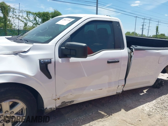 2023 Ford F-150 XL with VIN 1FTMF1CB6PKE64993, listed as a IAAI auction lot 42887730 with 41,376 mi miles and . Bid and sale history available at DreamBid. Image 14.