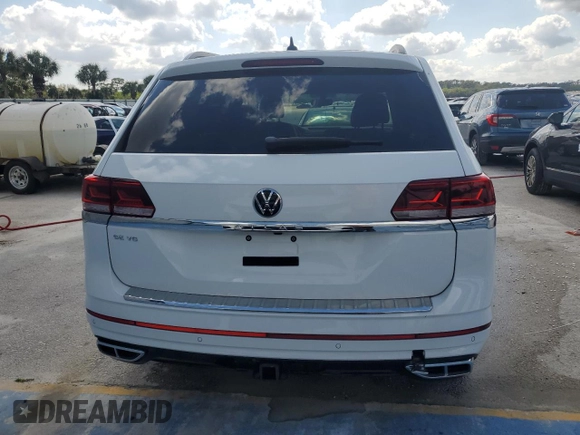 2021 Volkswagen Atlas SE с VIN 1V2PR2CA0MC594662, выставлен на аукционе Copart как лот 44534395 с пробегом Не указан миль и На запчасти • Non repairable. История ставок и продаж доступна на DreamBid. Изображение 6.
