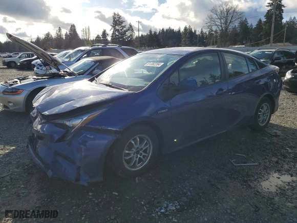 2016 Toyota Prius Two with VIN JTDKBRFUXG3528896, listed as a Copart auction lot 81382284 with 120,833 mi miles and Salvage Title. Bid and sale history available at carsss.com. Image 1.