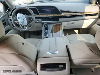 2021 Cadillac Escalade Premium Luxury Platinum with VIN 1GYS4DKL8MR217707, listed as a Copart auction lot 71491894 with 30,091 mi miles and Salvage Title. Bid and sale history available at carsss.com. Image 8.