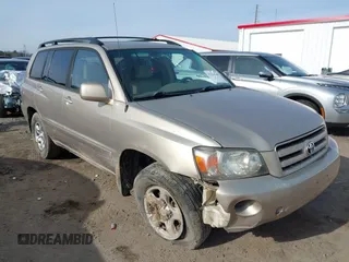 2004 Toyota Highlander with VIN JTEGD21A740092196, listed as a IAAI auction lot 41044348 with 190,732 mi miles and . Bid and sale history available at DreamBid. Image 1.