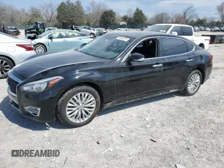 2016 Infiniti Q70 with VIN JN1BY1PR7GM720316, listed as a Copart auction lot 50640375 with 151,888 mi miles and Salvage title. Bid and sale history available at DreamBid. Image 1.
