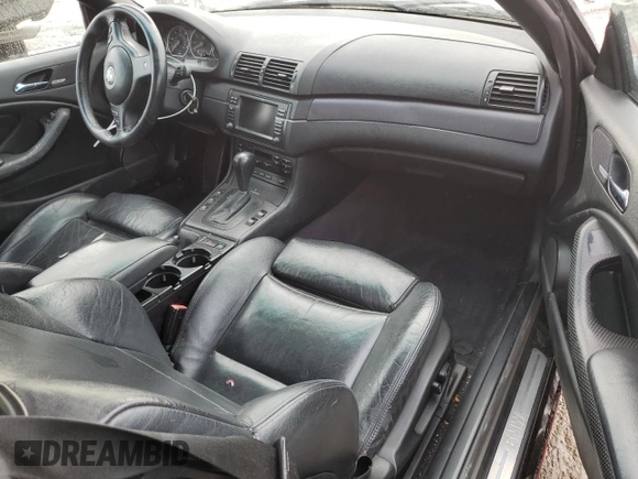 2006 BMW 3 Series 330Ci with VIN WBABW53446PZ39569, listed as a Copart auction lot 44373825 with 0 mi miles and Salvage Title. Bid and sale history available at carsss.com. Image 8.