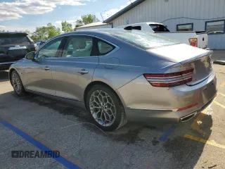 2023 Genesis G80 2.5T z VIN KMTGB4SC8PU142768, wystawiony jako Copart lot #58481075 z przebiegiem 41 278 mil mil oraz Szkoda całkowita • Salvage title. Historia ofert i sprzedaży dostępna na DreamBid. Obrazek 2.
