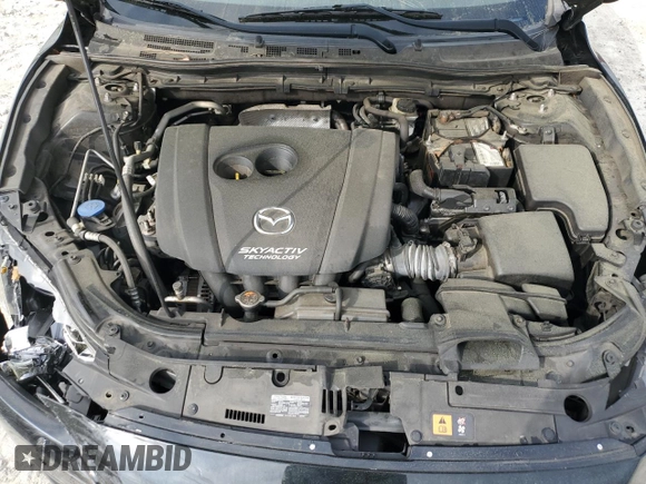 2018 Mazda 3 Sport with VIN 3MZBN1U75JM166548, listed as a Copart auction lot 50704795 with 130,342 mi miles and Salvage Title. Bid and sale history available at DreamBid. Image 13.
