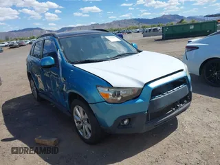2013 Mitsubishi Outlander SE with VIN 4A4AP4AU5DE003910, listed as a IAAI auction lot 42155227 with 54,294 mi miles and . Bid and sale history available at DreamBid. Image 1.