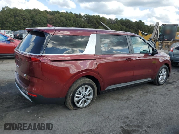2023 Kia Carnival LX with VIN KNDNB4H3XP6239889, listed as a Copart auction lot 78244604 with 12,309 mi miles and Salvage Title. Bid and sale history available at carsss.com. Image 3.