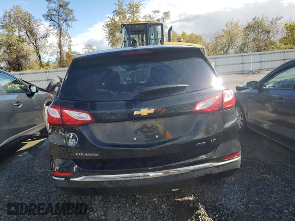 2019 Chevrolet Equinox LT with VIN 3GNAXTEV9KL288569, listed as a Copart auction lot 76034324 with 127,501 mi miles and Salvage Title. Bid and sale history available at DreamBid. Image 6.