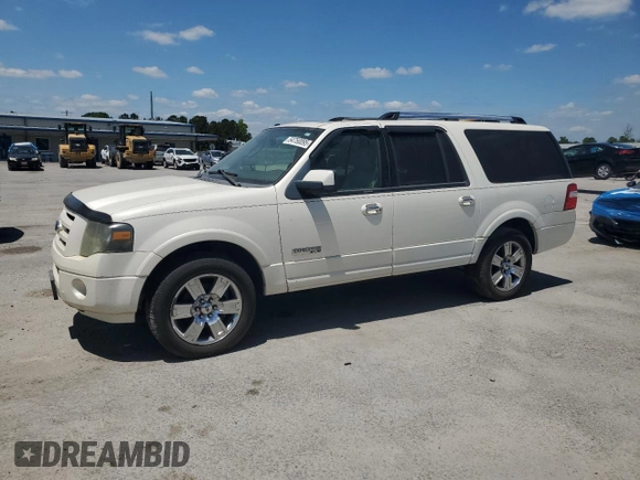 2008 Ford Expedition Max Limited with VIN 1FMFK19578LA70755, listed as a Copart auction lot 54750095 with 169,916 mi miles and Clean title. Bid and sale history available at DreamBid. Image 1.