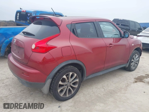 2012 Nissan Juke SL with VIN JN8AF5MVXCT124578, listed as a IAAI auction lot 41590595 with 95,244 mi miles. Bid and sale history available at carsss.com. Image 4.