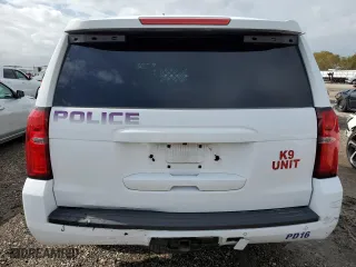 2020 Chevrolet Tahoe Commercial with VIN 1GNSKDEC5LR121594, listed as a Copart auction lot 82779484 with 32,019 mi miles and Salvage Title. Bid and sale history available at carsss.com. Image 6.