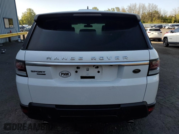 2015 Land Rover Range Rover Sport HSE with VIN SALWR2VF6FA534401, listed as a Copart auction lot 54190775 with 81,329 mi miles and Salvage title. Bid and sale history available at DreamBid. Image 6.