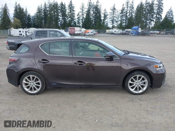2012 Lexus CT with VIN JTHKD5BH9C2058080, listed as a IAAI auction lot 41993734 with 41,912 mi miles. Bid and sale history available at carsss.com. Image 14.