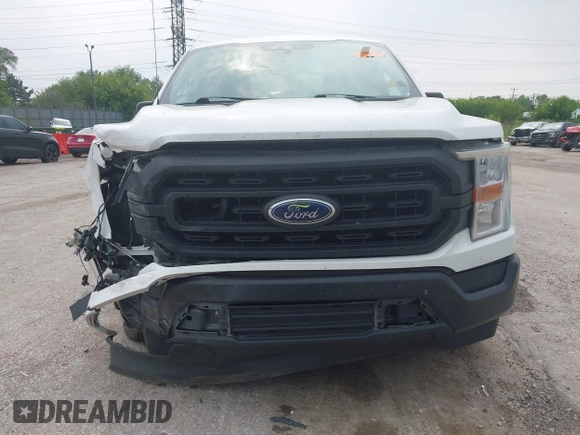 2021 Ford F-150 XL with VIN 1FTMF1CB6MKD46745, listed as a IAAI auction lot 42376132 with 126,188 mi miles and . Bid and sale history available at DreamBid. Image 12.