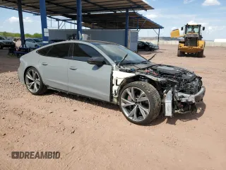 2022 Audi RS 7 с VIN WUAPCBF25NN905566, выставлен на аукционе Copart как лот 62954625 с пробегом 7 028 миль миль и Списание • Salvage title. История ставок и продаж доступна на DreamBid. Изображение 4.