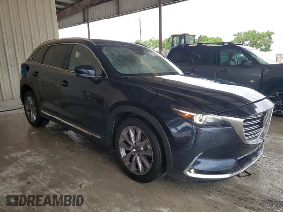 2021 Mazda CX-9 Grand Touring with VIN JM3TCBDY1M0535481, listed as a Copart auction lot 58764065 with 80,758 mi miles and Salvage title. Bid and sale history available at DreamBid. Image 4.