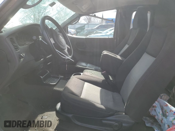 2005 Ford Ranger XLT with VIN 1FTYR44U55PA95540, listed as a Copart auction lot 41376055 with 156,734 mi miles and Salvage title. Bid and sale history available at DreamBid. Image 7.
