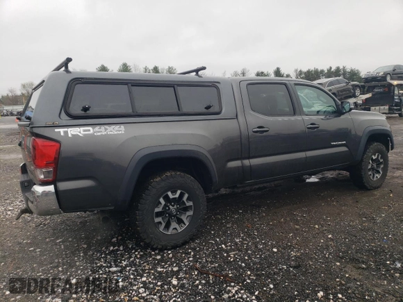 2017 Toyota Tacoma SR5 with VIN 3TMDZ5BN0HM021436, listed as a Copart auction lot 51812125 with 123,812 mi miles and Salvage Title. Bid and sale history available at carsss.com. Image 3.