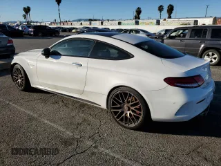 2020 Mercedes-Benz C 63 S AMG with VIN WDDWJ8HB3LF955412, listed as a Copart auction lot 38246253 with Not provided miles and . Bid and sale history available at DreamBid. Image 2.