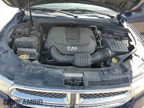 2013 Dodge Durango SXT with VIN 1C4RDHAG3DC504620, listed as a Copart auction lot 58074315 with 232,702 mi miles and Salvage title. Bid and sale history available at DreamBid. Image 12.