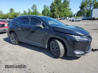 2022 Lexus RX with VIN 2T2YZMDA1NC356663, listed as a Copart auction lot 57732974 with 26,601 mi miles and Salvage Title. Bid and sale history available at carsss.com. Image 4.