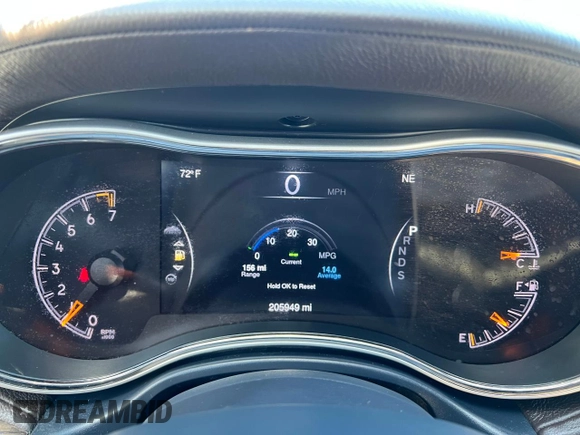 2014 Jeep Cherokee with VIN 1C4RJFCC4EC518425, listed as a Copart auction lot 55114455 with 205,949 mi miles and Clean title. Bid and sale history available at DreamBid. Image 8.