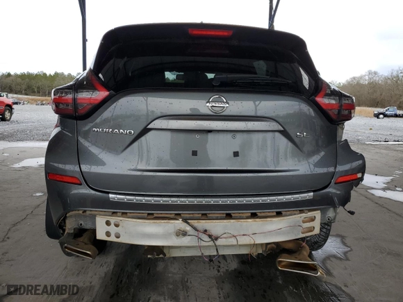 2019 Nissan Murano SL with VIN 5N1AZ2MJ3KN116383, listed as a Copart auction lot 86748914 with 51,783 mi miles and Salvage Title. Bid and sale history available at carsss.com. Image 6.