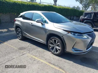 2020 Lexus RX 350 with VIN 2T2HZMAA3LC152884, listed as a IAAI auction lot 42216229 with 48,849 mi miles and . Bid and sale history available at DreamBid. Image 1.