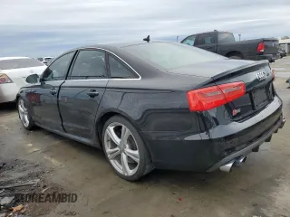 2013 Audi S6 Prestige with VIN WAUJ2AFC7DN138680, listed as a Copart auction lot 84727114 with 153,915 mi miles and Clean Title. Bid and sale history available at carsss.com. Image 2.