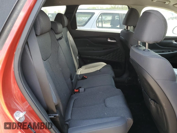 2019 Hyundai Santa Fe SE with VIN 5NMS23AD9KH017324, listed as a Copart auction lot 53665165 with 120,032 mi miles and Salvage title. Bid and sale history available at DreamBid. Image 11.