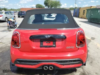 2024 MINI Convertible Cooper S with VIN WMW43DL09R3S05983, listed as a Copart auction lot 51112485 with 22,698 mi miles and Salvage Title. Bid and sale history available at carsss.com. Image 6.