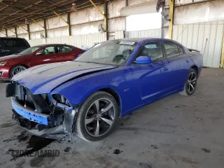 2013 Dodge Charger RT with VIN 2C3CDXCTXDH642943, listed as a Copart auction lot 84889594 with 82,176 mi miles and Salvage Title. Bid and sale history available at carsss.com. Image 1.