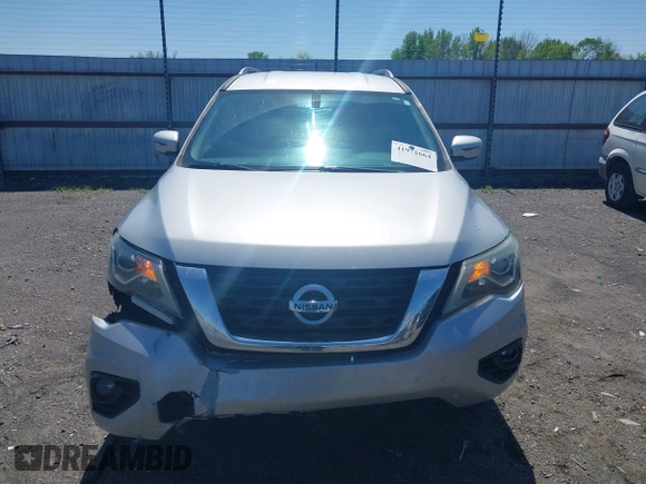 2018 Nissan Pathfinder SL with VIN 5N1DR2MN6JC605063, listed as a IAAI auction lot 41971664 with 99,505 mi miles. Bid and sale history available at carsss.com. Image 12.