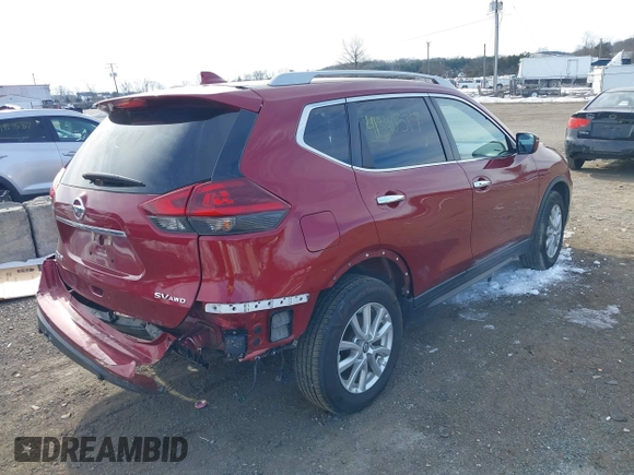 2020 Nissan Rogue S with VIN 5N1AT2MV2LC732819, listed as a IAAI auction lot 41340517 with 73,649 mi miles. Bid and sale history available at carsss.com. Image 4.