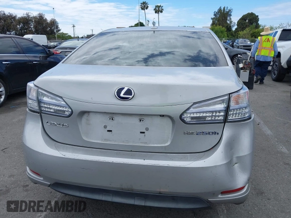 2010 Lexus HS 250h with VIN JTHBB1BA3A2018799, listed as a IAAI auction lot 42056815 with 220,768 mi miles. Bid and sale history available at carsss.com. Image 16.
