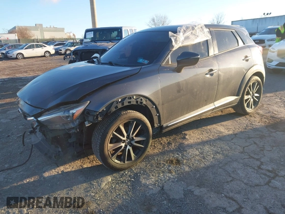2016 Mazda CX-3 Grand Touring with VIN JM1DKBD74G0115936, listed as a IAAI auction lot 41296104 with 191,408 mi miles. Bid and sale history available at carsss.com. Image 17.
