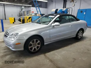 2004 Mercedes-Benz CLK 320 z VIN WDBTK65G54T005178, wystawiony jako Copart lot #58312605 z przebiegiem 101 127 mil mil oraz Szkoda całkowita • Salvage title. Historia ofert i sprzedaży dostępna na DreamBid. Obrazek 1.