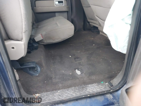 2010 Ford F-150 XL with VIN 1FTFW1EV7AFB50429, listed as a IAAI auction lot 40956419 with 1 mi miles. Bid and sale history available at carsss.com. Image 6.