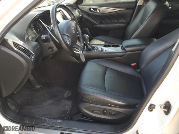 2016 Infiniti Q50 3.0t Premium with VIN JN1EV7AP5GM305981, listed as a Copart auction lot 50885885 with 84,727 mi miles and Salvage Title. Bid and sale history available at carsss.com. Image 7.