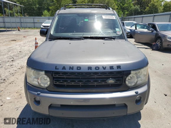 2013 Land Rover LR4 HSE with VIN SALAG2D43DA682860, listed as a Copart auction lot 58000405 with 115,513 mi miles and Salvage title. Bid and sale history available at DreamBid. Image 5.
