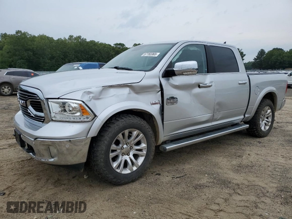 2017 Ram 1500 Longhorn z VIN 1C6RR7PT8HS760108, wystawiony jako Copart lot #57783365 z przebiegiem 138 007 mil mil oraz Czysty tytuł • Clean title. Historia ofert i sprzedaży dostępna na DreamBid. Obrazek 1.