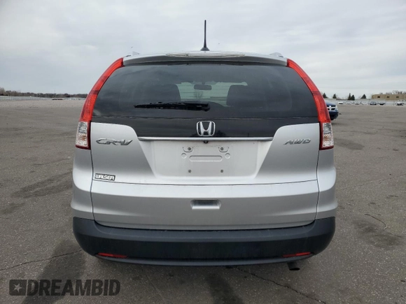 2014 Honda CR-V EX-L with VIN 2HKRM4H77EH659739, listed as a Copart auction lot 50413205 with 118,429 mi miles and Salvage Title. Bid and sale history available at carsss.com. Image 6.