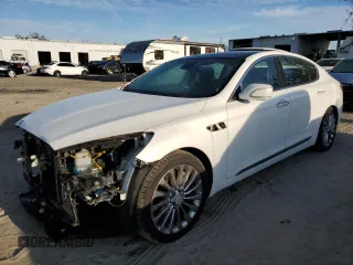 2017 Kia K900 Luxury with VIN KNALW4D45H6036076, listed as a Copart auction lot 83567944 with 59,820 mi miles and Salvage Title. Bid and sale history available at carsss.com. Image 1.