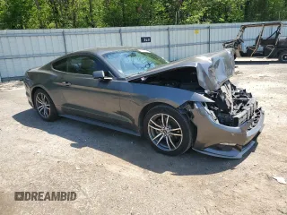 2017 Ford Mustang EcoBoost with VIN 1FA6P8TH9H5217623, listed as a Copart auction lot 52558825 with 81,796 mi miles and Salvage Title. Bid and sale history available at DreamBid. Image 4.